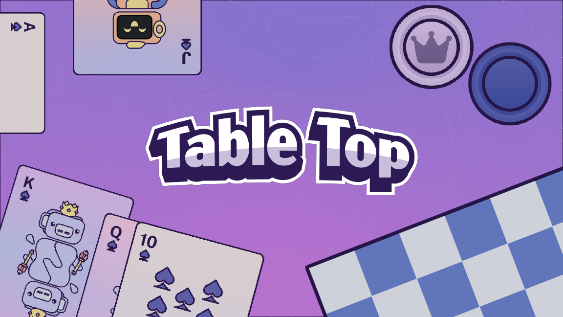 Sofia's work on Table Top.